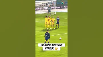 El Primer Tiro Libre De CR7 En Esta Temporada Y 