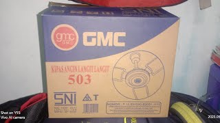 unboxing GMC ceiling fan & industrial ceiling fan GMC and profan bearing noisy | part 2 (last part)