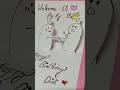 comment and subscribe for making video#art #diy #cardcreations #cardmaking#birthdaycard#shorts