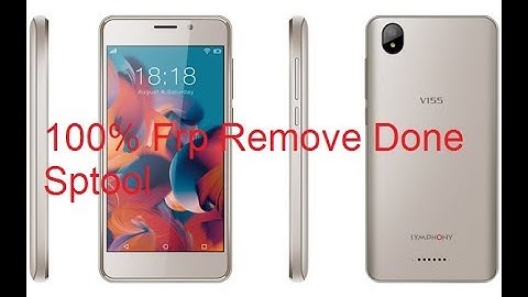 symphony v155 frp remove google account unlock sp tool shiful