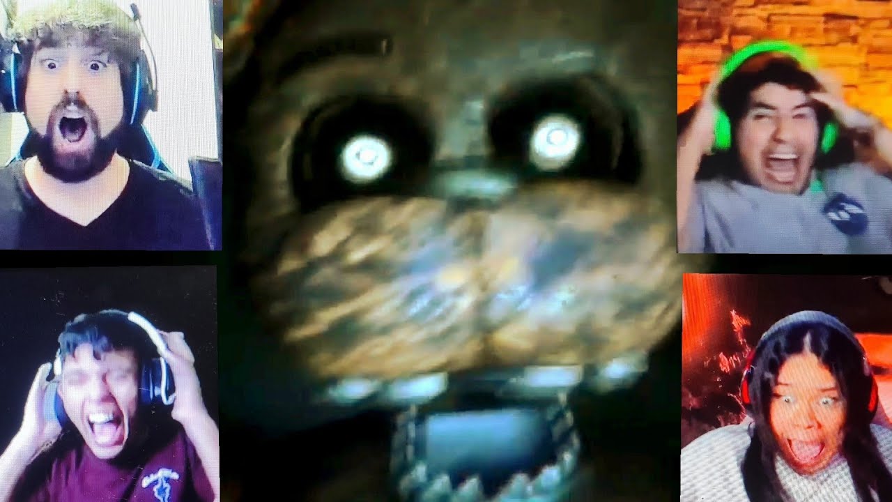 los mejores sustos en fnaf TJOC