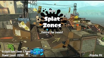 Just Some Gameplay of the Octo Shot - Splatoon 2 | X-Rank