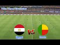 Live Egypt Vs Benin CAF Africa Cup Of Nations 2025 2 Video Game Simulation Live Egypt Vs Benin CAF Africa Cup Of Nations 2025 2 Video Game Simulation