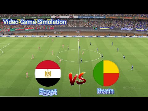 Live Egypt Vs Benin CAF Africa Cup Of Nations 2025 2 Video Game Simulation 