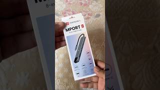 Portronics Mport 8 USB-C USB Hub/Docking Station(8-in-1) #flipkart #gadgetstore #usbgadgets #gadget