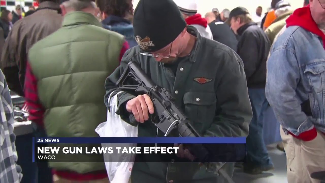 New gun laws take effect - YouTube