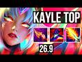 KAYLE vs DARIUS (TOP) | Good KDA: 10/2/5 | EUW Diamond | 26.9