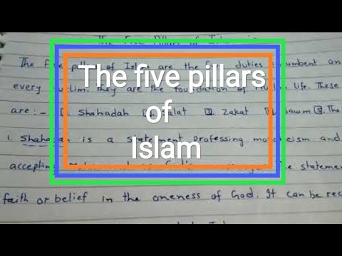 essay on five pillars of islam