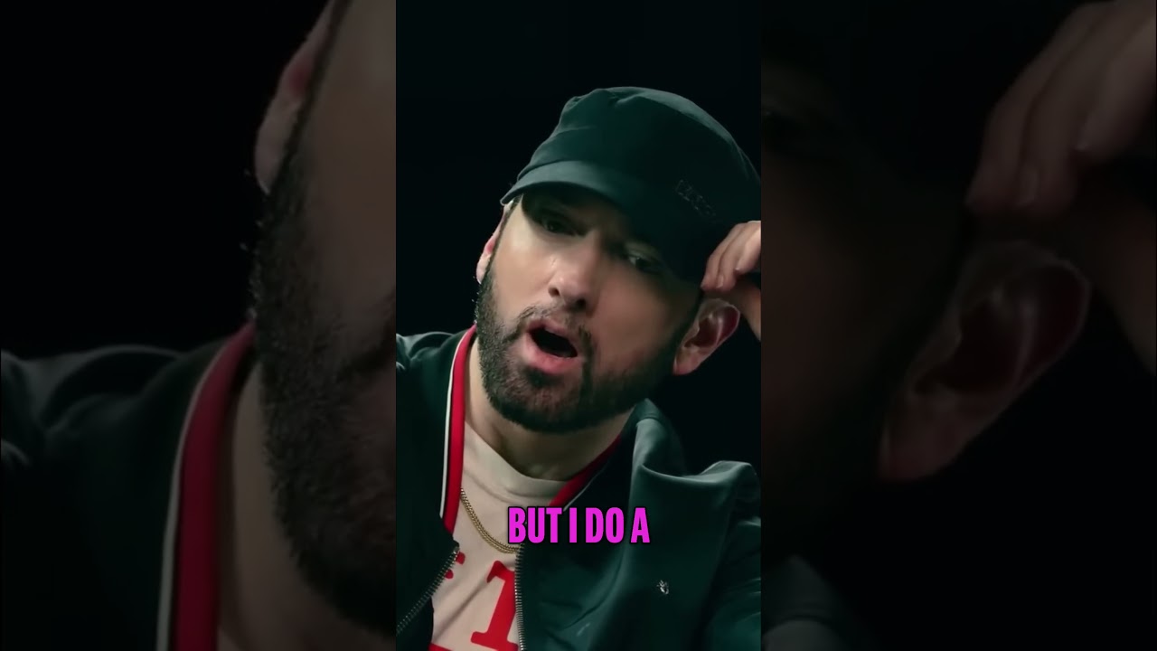 Eminem about his lifestyle now 