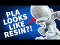 How to smooth pla 3d prints to look like resin