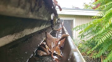 Gutter time-lapse.                                           wow-softwash.com