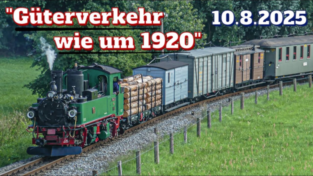 Foto-Sonderfahrt mit Sächsischem Staatsbahn-Gmp | Traditionsbahn Radebeul | 10.8.2025