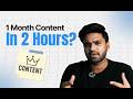 How to Plan 1 Month of Social Media Content in 2 Hours (Step-by-Step) | SocialEZ