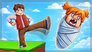 BEBEK MİNEYİ FIRLATTIM 🤣 - ROBLOX