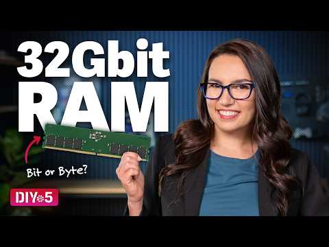 O que é memória RAM de 32Gbit? – DIY em 5 | Episódio 278