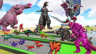 Mecha Godzilla Evolution VS Shin Godzilla x Godzilla 1954 x Kong In Ark Dinosaurs Park