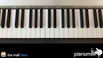 Half Rest - Learn Piano with Pianomii