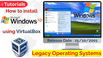 How to install Microsoft Windows XP using VirtualBox | Virtual Machine Windows XP | Legacy OS
