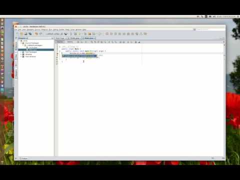 Create a simple circle class in NetBeans IDE 8.2