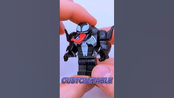 Custom 2-in-1 Venom Minifigure | Spider-Man Minifigures