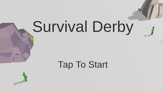 Survival Derby 3D - Car Racing and Running Gameplay || First Impression screenshot 1