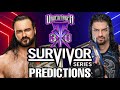 WWE SURVIVOR SERIES 2020 FULL MATCH CARD AND PREDICTIONS!