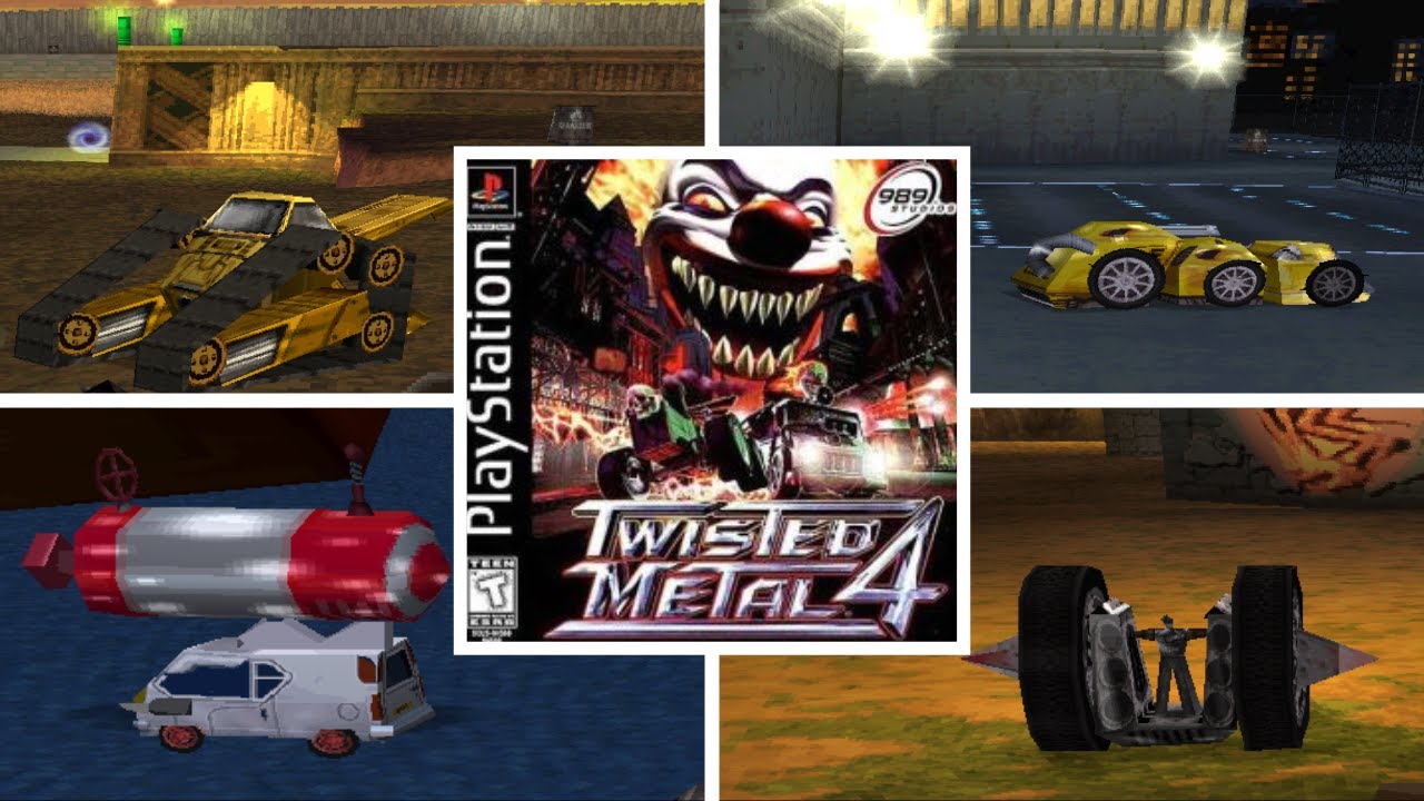 Twisted Metal 4 - PlayStation 