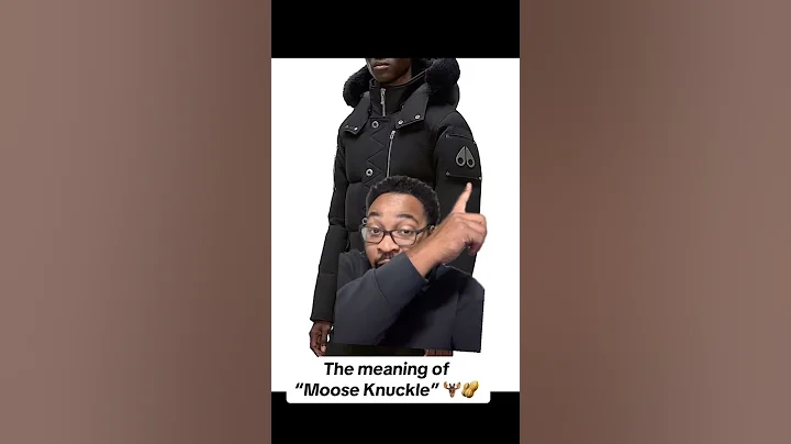 The meaning of “Moose Knuckle”. #facts #knowledge #clothes #style #swag #mooseknuckle #dmv #fashion