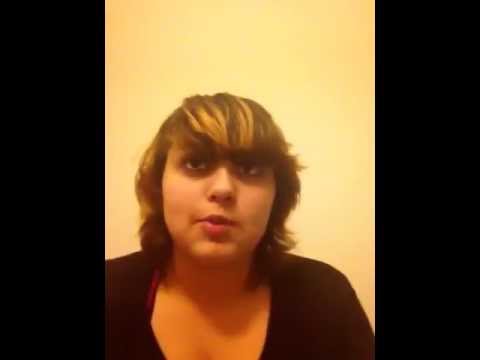 Lil Emo Rachel Maradiaga  first ever video give me