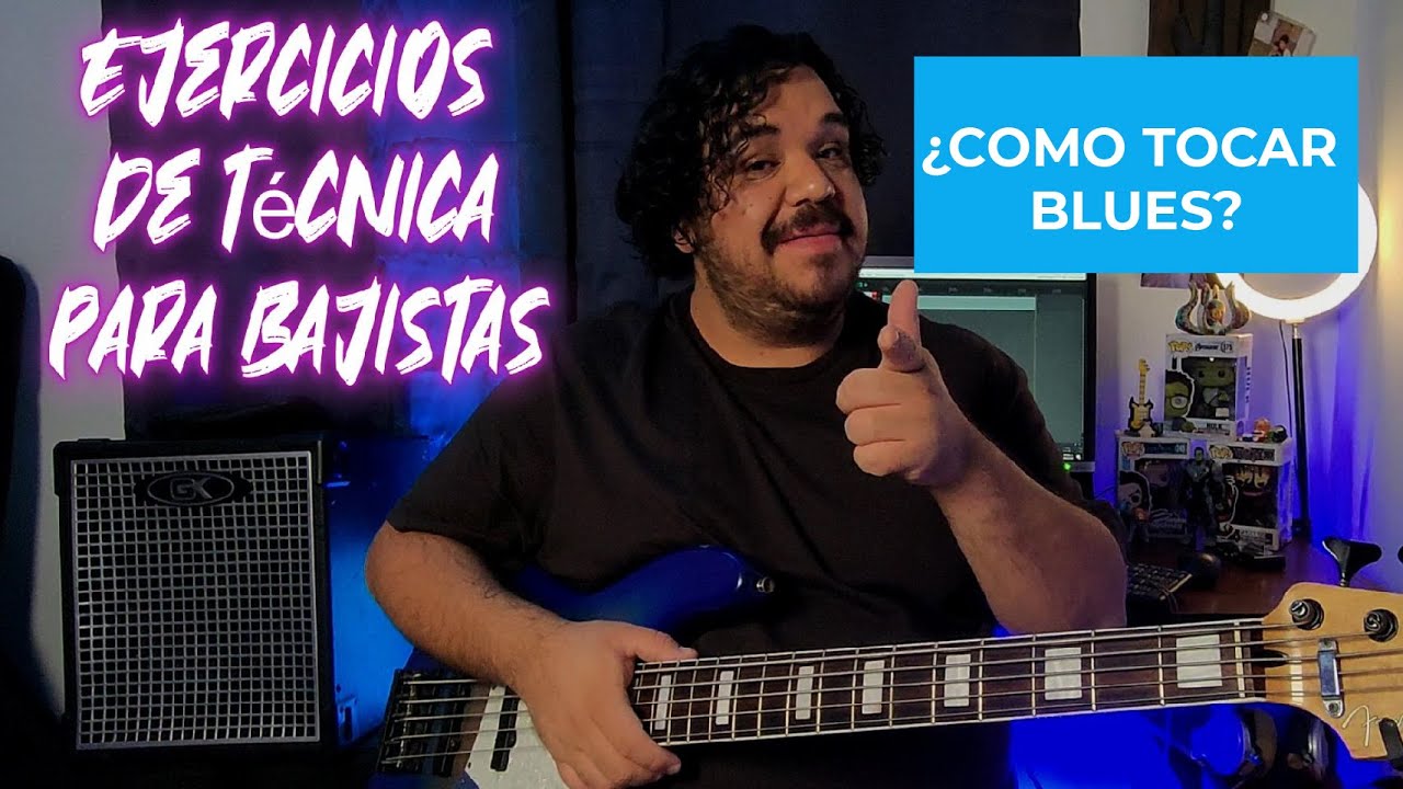 ¿Cómo tocar blues en el bajo? Ejercicios de técnica para bajistas