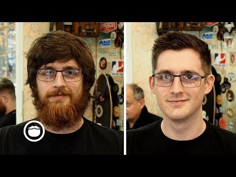 Epic Haircut and Beard Transformation