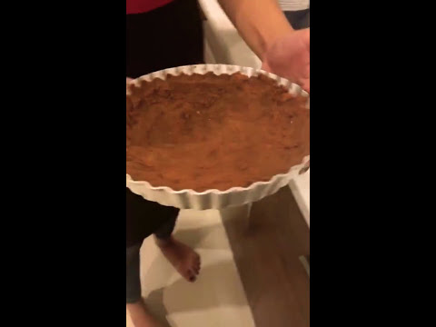 Chiffon pie (chocolate pie )