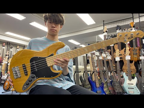 Бас-гітара FGN NJB100MBAH-WB NEOCLASSIC NJB (WHITE BLONDE), відео 1