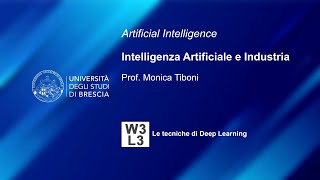 09 Prof.ssa Monica Tiboni - Le tecniche di Deep Learning