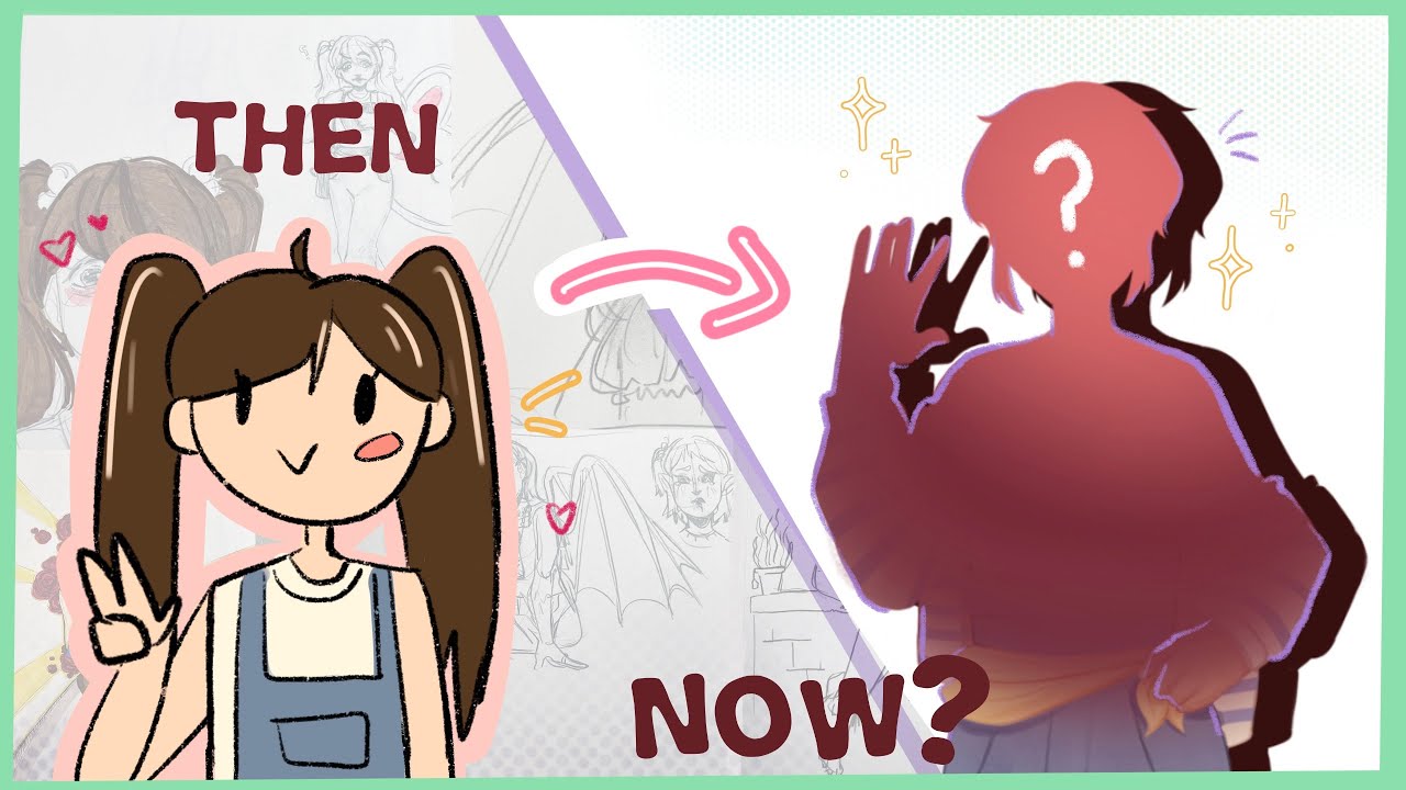 REDESIGNING my OLD OCS! 🎀🎨 SPEEDPAINT - YouTube