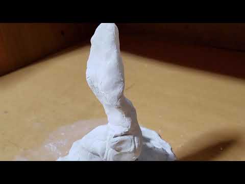 Paper clay Snake  ~Stop Motion~