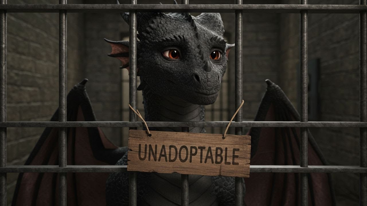 Humano Adopta al Dragón Más Triste del Refugio — Lo Que Sucedió Después Sorprendió a Todos