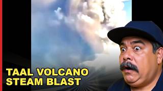 Taal Volcano's Phreatic Eruption, Caught on Camera - 12 January 2020