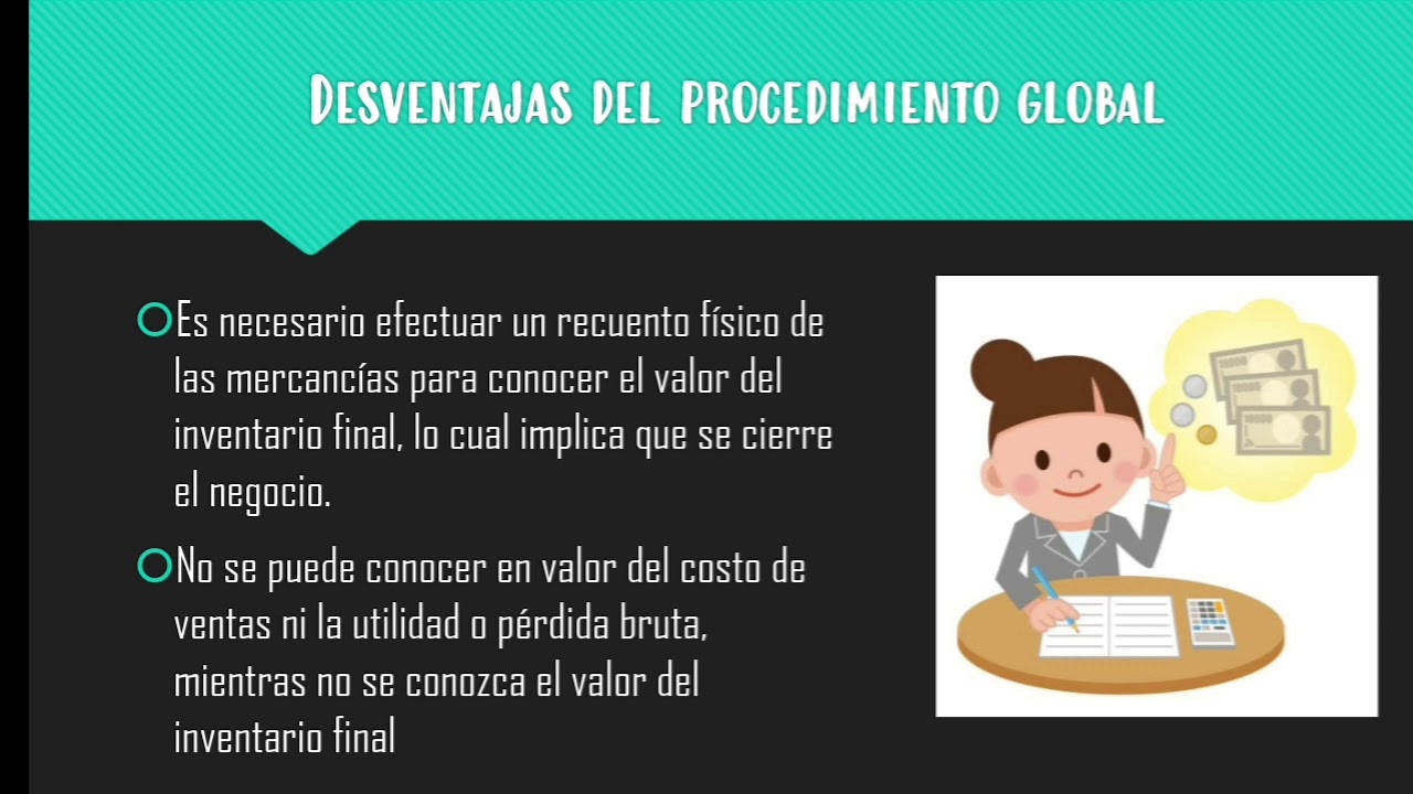 MÉTODO GLOBAL O MERCANCÍAS GENERALES - YouTube