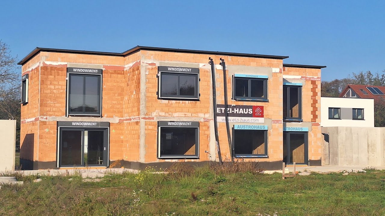 WINDOWMENT- & WALLMENT-Fertigteile vs. herkömmliche Ziegelbauweise