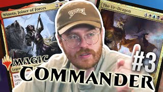 Sl-Ur Dragon vs Locust God vs WINota vs Pools Closed | Mulligan's Episode 3 | MTG Commander Gameplay