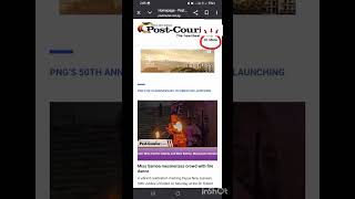 #How to access online post courier newspaper tutorial video,2025