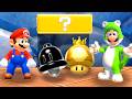 What happens if Mario Collects Gold Mushroom and Dark Bell in Super Mario 3D World?