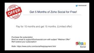 Zoho Social-Zoho CRM Integration Webinar screenshot 4