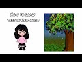 How to draw tree || Ibis paint 🌳