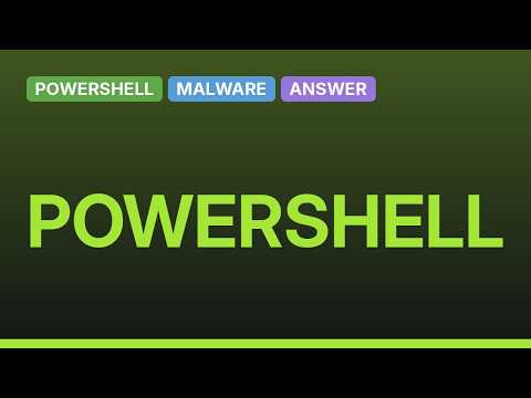 How to decode possible malware powershell command?