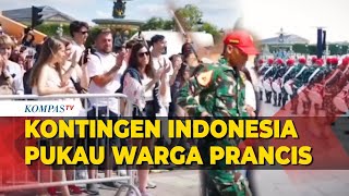 Kontingen Indonesia Pukau Warga Prancis, Siap Tampil di Bastille Day