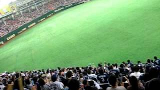 中日ドラゴンズ 応援歌 - 090510試合前1-9@東京ドーム