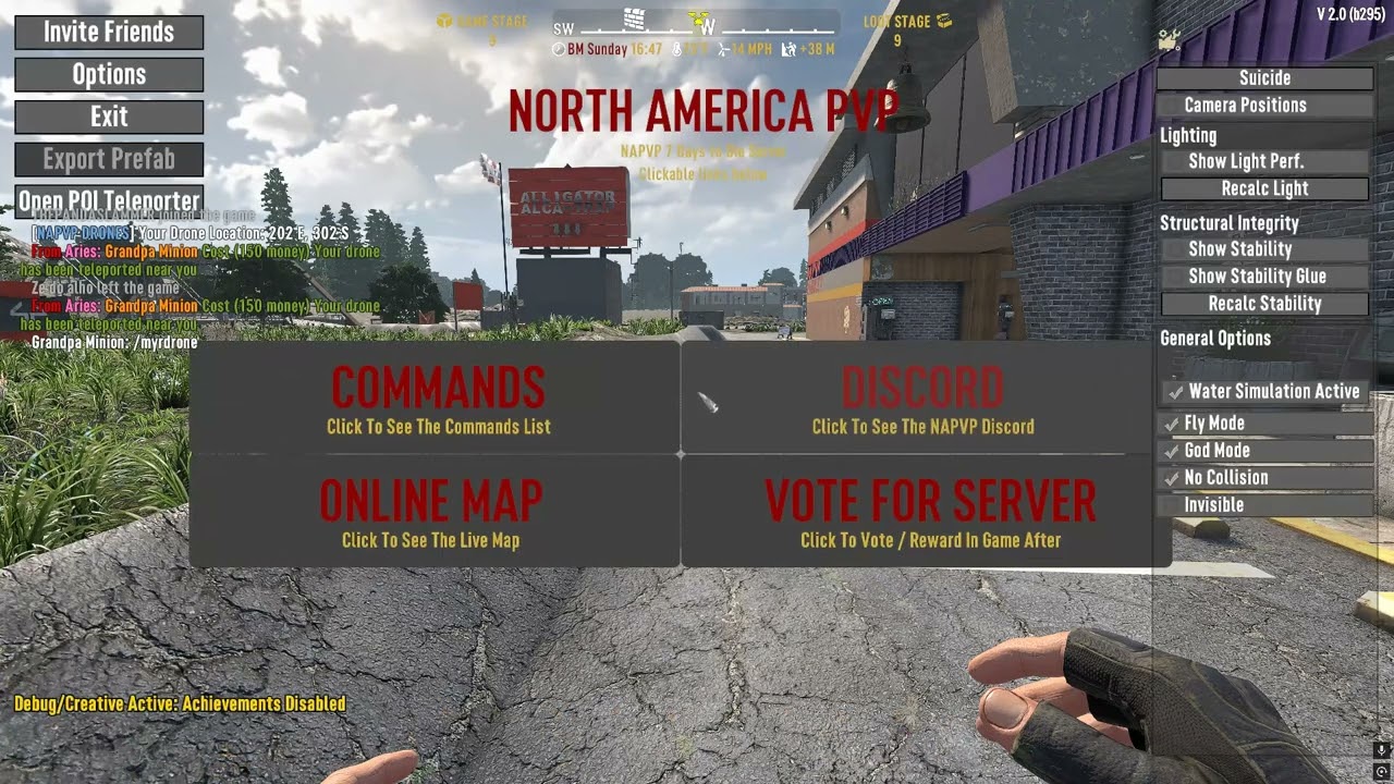 NAPVP NORTH AMERICA PVP | 7D2D TELEPORTING DRONES