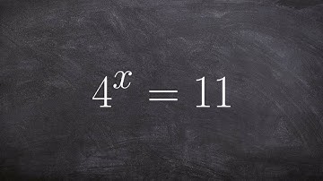 Solving Exponential equations